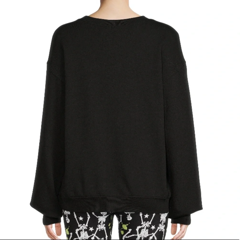 Disney Nightmare Before Christmas black Sweatshirt Disney Phase Jack XL - Picture 4 of 5
